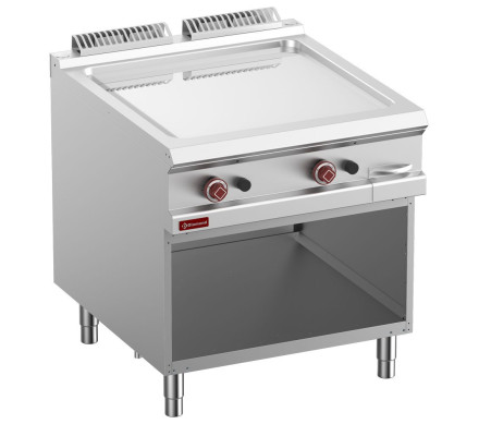 Diamond G9/PLCA8-N Freestanding Smooth Fry Top Gas Griddle On Neutral Open Cupboard – Commercial Cooking Equipment – Diamond