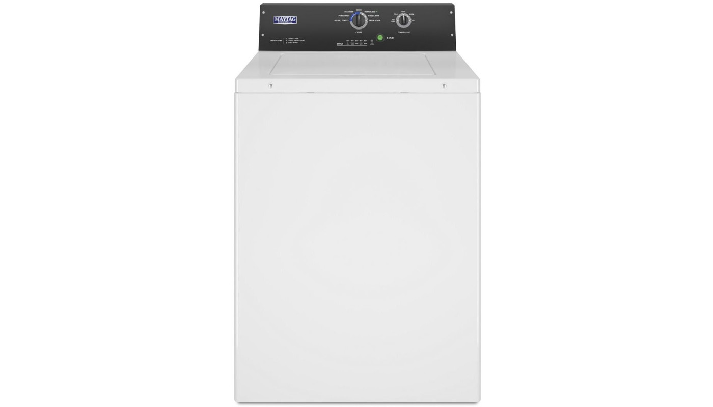 Maytag MAT23MNAGW 10.5kg American Top Load Commercial Washing Machine