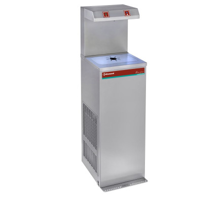 Diamond BFX-1R/08-P Stainless Steel Pedal Water Cooler, 80 Litre – Commercial Bottle Cooler – Diamond