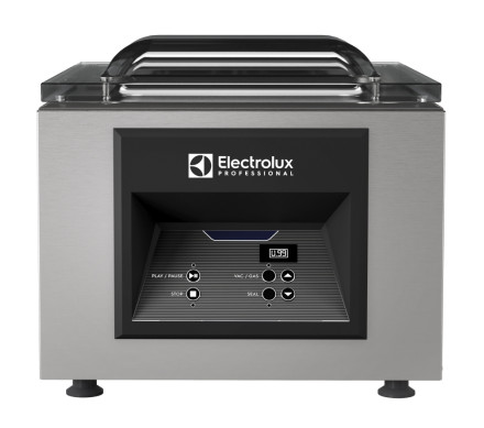 VACUUM PACKER 8 M3/H, SEALING BAR 310MM, TABLE TOP, DIGITAL DISPLAY – Commercial Vacuum Packing Machine – Electrolux