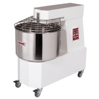 Diamond DH33/T2V Automatic 2 Speed Spiral Mixer on Wheels, 33 Litre – Commercial Food Preparation Equipment