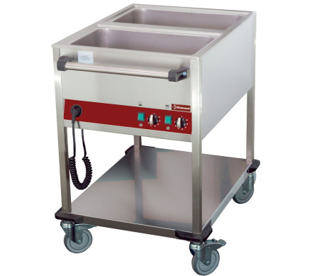 Diamond CT221/D-N Heated 2 Temperature Trolley – Commercial Spare Part – Diamond