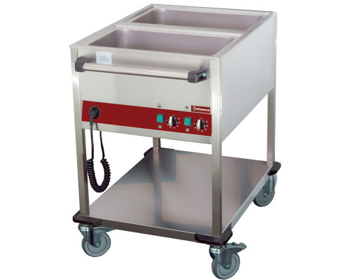 Diamond CT221/D-N Heated 2 Temperature Trolley – Commercial Spare Part