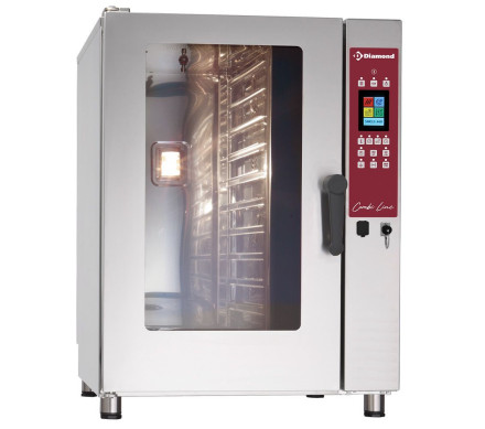 Diamond DFV-1011/PTS Touch Screen Electric Steam Convection Oven, 10 x 1/1 GN – Diamond