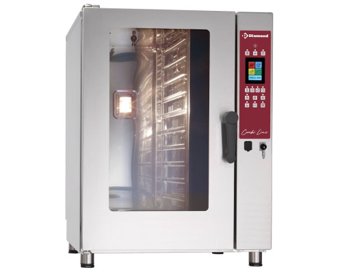Diamond DFV-1011/PTS Touch Screen Electric Steam Convection Oven, 10 x 1/1 GN