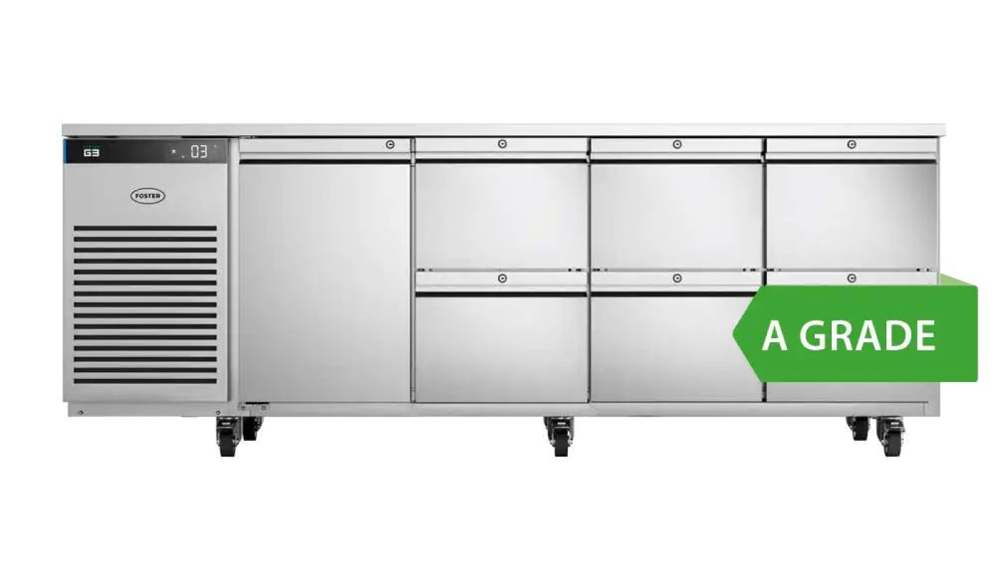 Foster EP1/4H/43-314 EcoPro G3 1 Door & 6 Drawer Refrigerated Counter, 585 Litre – Commercial Refrigeration