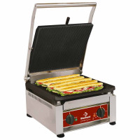 Diamond BIGFOOD/SN High Output Ribbed Contact Grill – Commercial Cooking Equipment