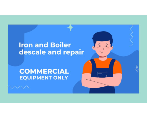 Commercial Iron and Boiler Servicing with Descaling Service