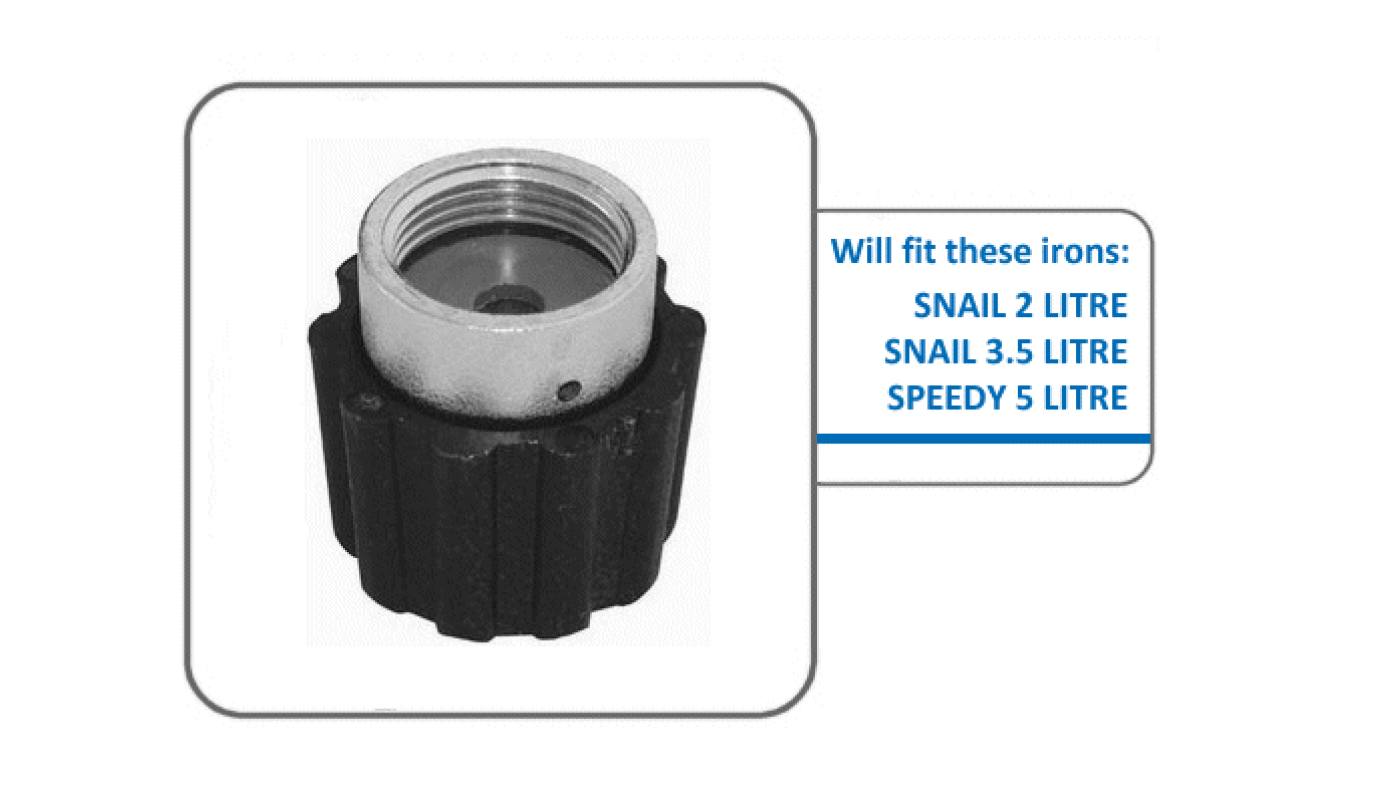 Speedypress Replacement Filler Cap for Snail, Speedy and Pratika Ironing boilers