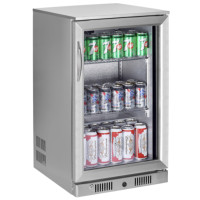 Sterling Pro Green SP1HC-STS Single Door Stainless Steel Bottle Cooler, 106 x 330ml Bottles – Commercial Refrigeration