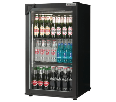 Autonumis RNC00001 Popular Single Door Bottle Cooler, 87 x 330ml Bottles / 144 x 330ml Cans – Commercial Refrigeration – Autonumis 