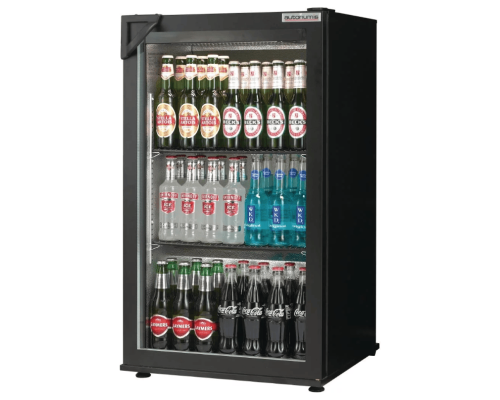 Autonumis RNC00001 Popular Single Door Bottle Cooler, 87 x 330ml Bottles / 144 x 330ml Cans – Commercial Refrigeration