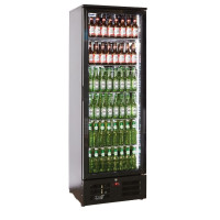 Prodis NT10-HC Hinged Glass Single Door Black Upright Bottle Cooler, 340 Litre – Commercial Refrigeration