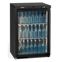 LG Gamko MG3/150LG Maxiglass Left Hand Hinged Glass Single Door Undercounter Bottle Cooler, 150 Litre – Commercial