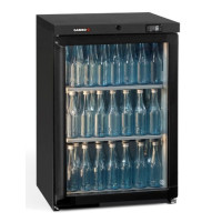 Gamko MG3/150RG Maxiglass Right Hand Hinged Glass Single Door Undercounter Bottle Cooler, 150 Litre – Commercial