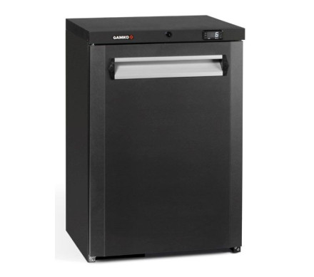 Gamko MG3/150 Litre Maxiglass Left Hand Hinged Solid Single Door Undercounter Bottle Cooler, 150 Litre – Commercial â€“ Back Bar Bottle Coolers