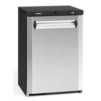 Gamko MG3/150LCS Maxiglass Left Hand Hinged Stainless Steel Front Single Door Undercounter Bottle Cooler, 150 Litre