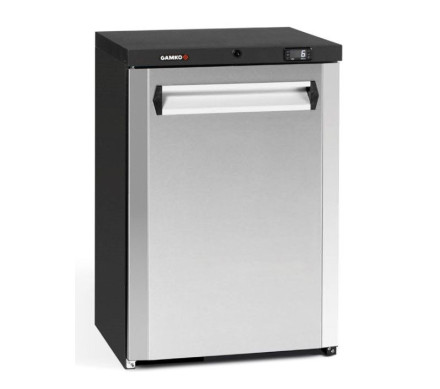Gamko MG3/150RCS Maxiglass Right Hand Hinged Solid Single Door Undercounter Stainless Steel Bottle Cooler, 150 Litre – Gamko 