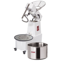 Diamond DH53AL/T2V Automatic 2 Speed Tilting Head Spiral Mixer On Wheels, 52 Litre – Commercial Food Preparation Equipment