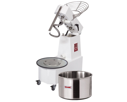 Diamond DH53AL/T2V Automatic 2 Speed Tilting Head Spiral Mixer On Wheels, 52 Litre – Commercial Food Preparation Equipment