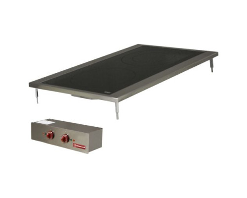 Diamond EDI/2VC4 Electric Vitroceramic Induction 2 Hob Cooker, 4.6kW – Commercial Cooking Equipment