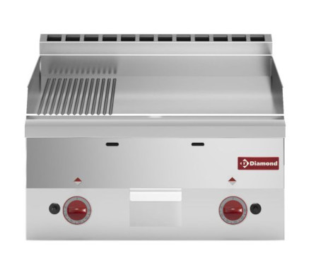 Diamond G60/PM6T-N 2/3 Smooth 1/3 Grooved Gas Chrome Cooking Plate – Diamond