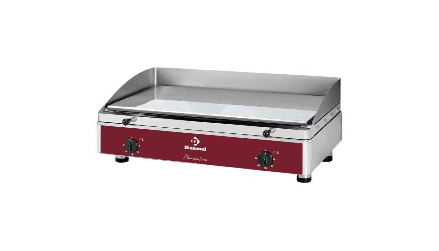 Diamond PLANCHA/3ELCR-N Smooth Top Electric Chrome Coated Cooking Surface Hot Plate – Commercial Cooking Equipment
