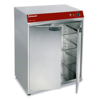 Diamond GEMMA120/V 2 Hinged Door Ventilated Hot Cupboard, 120 Plates – Commercial Catering Equipment