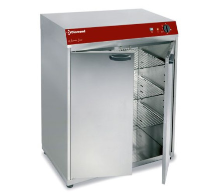 Diamond GEMMA120/V 2 Hinged Door Ventilated Hot Cupboard, 120 Plates – Commercial Catering Equipment – Diamond