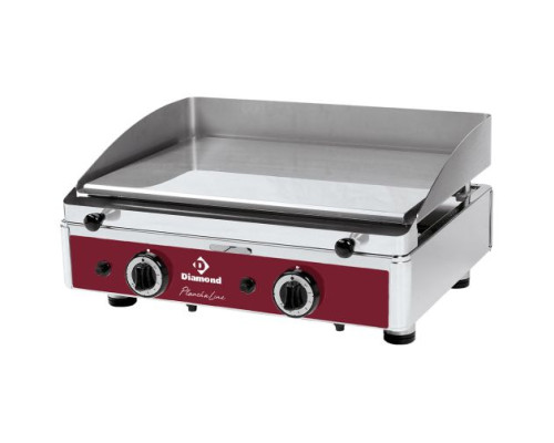 Diamond PLANCHA/2CR-N Smooth Top Gas Chrome Coated Cooking Surface Hot Plate – Commercial Cooking Equipment