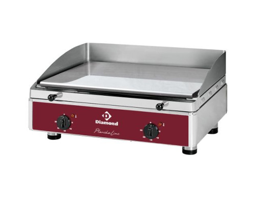 Diamond PLANCHA/2ELCR-N Smooth Top Electric Chrome Coated Cooking Surface Hot Plate – Commercial Cooking Equipment