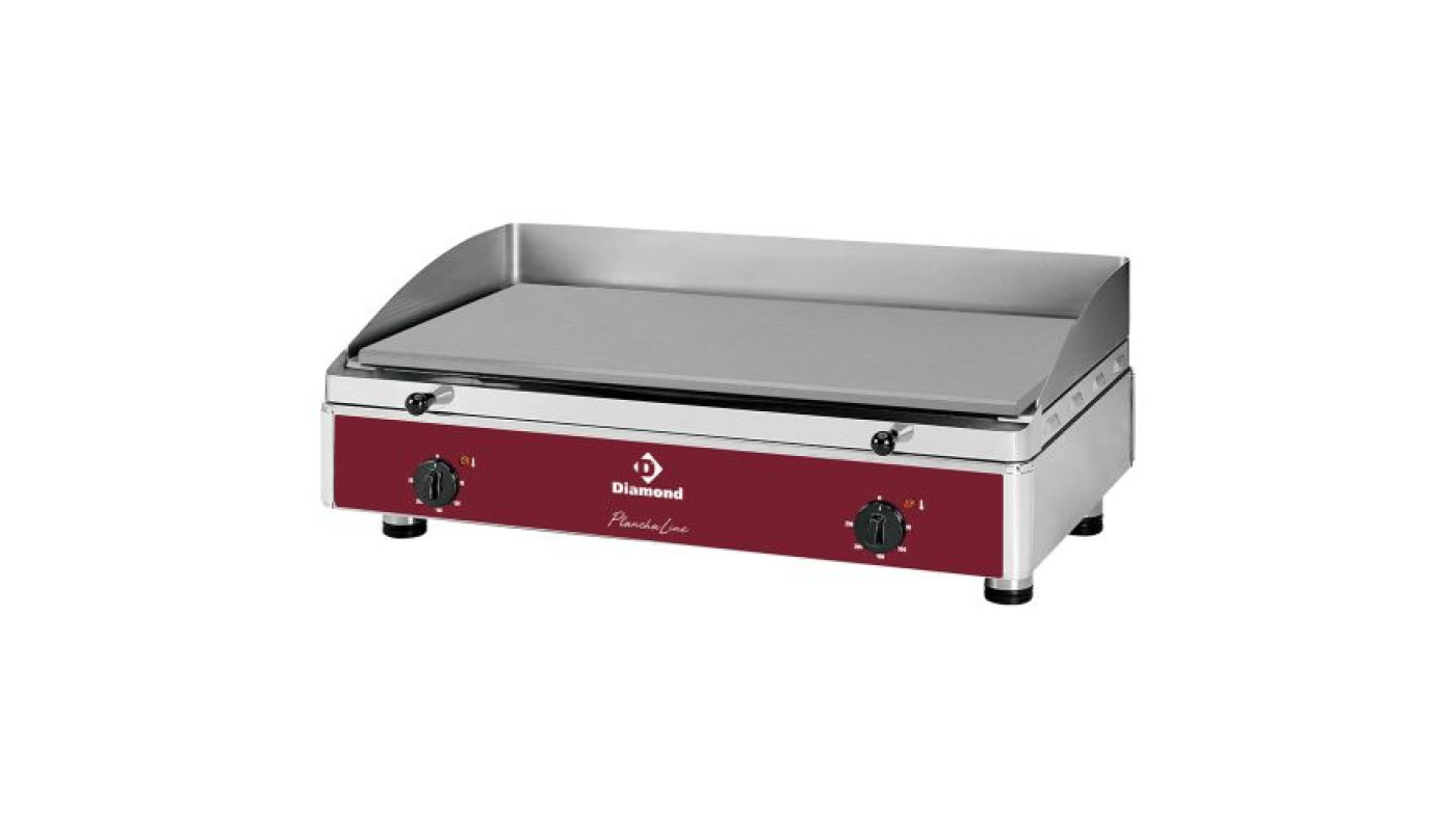 Diamond PLANCHA/3EL-N Smooth Top Electric Cooking Surface Hot Plate – Commercial Cooking Equipment