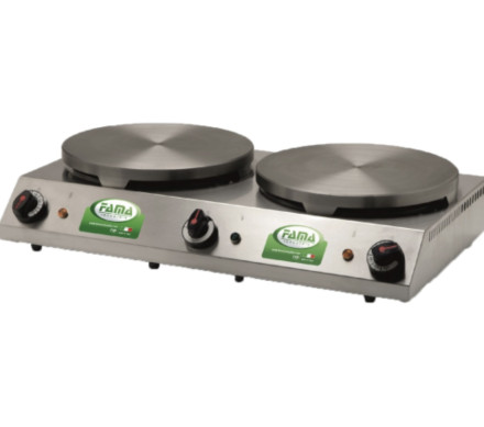 Fama CPD Double 350mm Electric Crepe Maker, 4.8kW – Commercial Cooking Equipment â€“ Crepe Machines