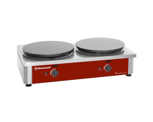 Diamond BRET/2G-R High Output Double Gas Crepe Pan – Commercial Cooking Equipment