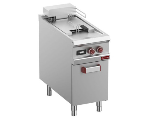 Diamond E9/F18A4-ND Single Basket Freestanding Electric Fryer On Neutral Closed Cupboard, 16kW