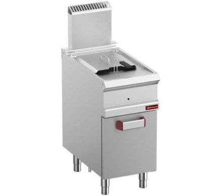 Diamond G7/F14A4-N Single Basket Freestanding Gas Fryer On Closed Cupboard – Diamond