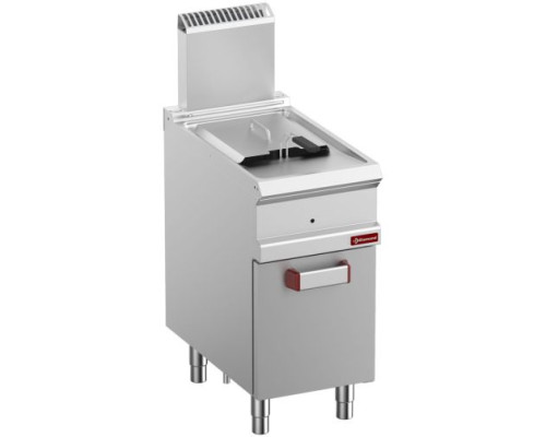 Diamond G7/F14A4-N Single Basket Freestanding Gas Fryer On Closed Cupboard