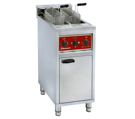 Diamond FSM-2V6E/N Double Basket Freestanding Electric Fryer, 12kW – Diamond