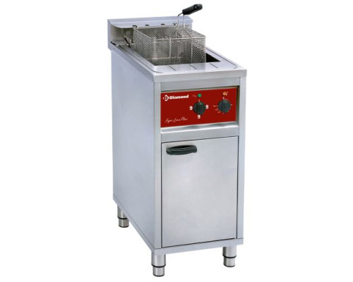 Diamond FSM-16E/N Single Basket Freestanding Electric Fryer, 12kW