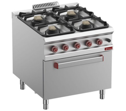 Diamond G9/4BF8-N 4 Burner Gas Range On Gas Oven – Diamond
