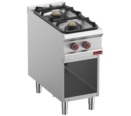 Diamond G9/2BA4-N 2 Stove Freestanding Gas Range Cooker On Neutral Open Cupboard – Commercial Cooking Equipment – Diamond