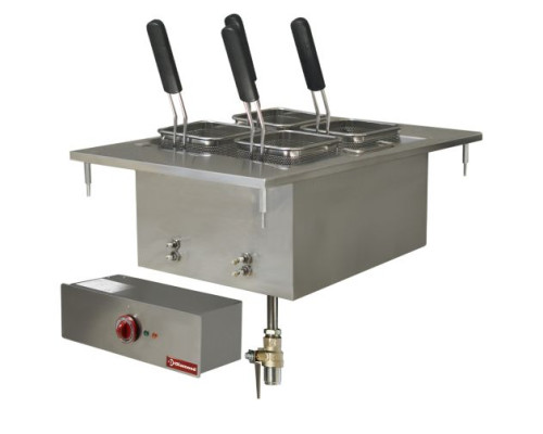 Diamond EDI/CP4 4 Basket Freestanding Electric Pasta Cooker, 6kW