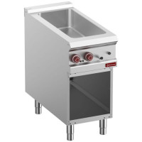 Diamond E9/BMA4-N Freestanding Electric Bain Marie On Neutral Open Cupboard, 4 X 1/3 GN – Commercial Catering Equipment