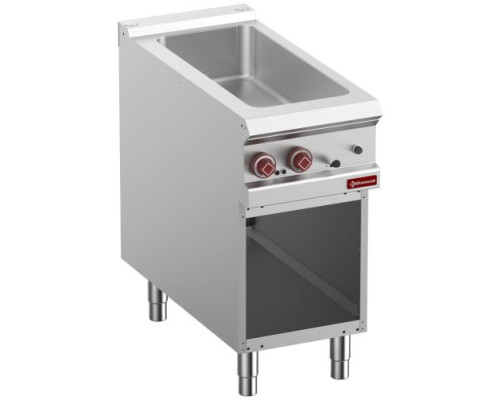 Diamond E9/BMA4-N Freestanding Electric Bain Marie On Neutral Open Cupboard, 4 X 1/3 GN – Commercial Catering Equipment