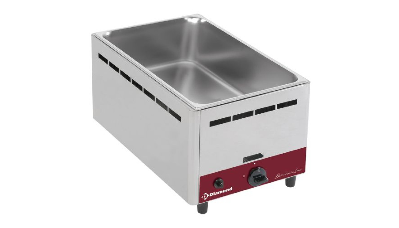 Diamond BMG-1/1 Table Top Gas Bain Marie, GN1/1 – Commercial Catering Equipment