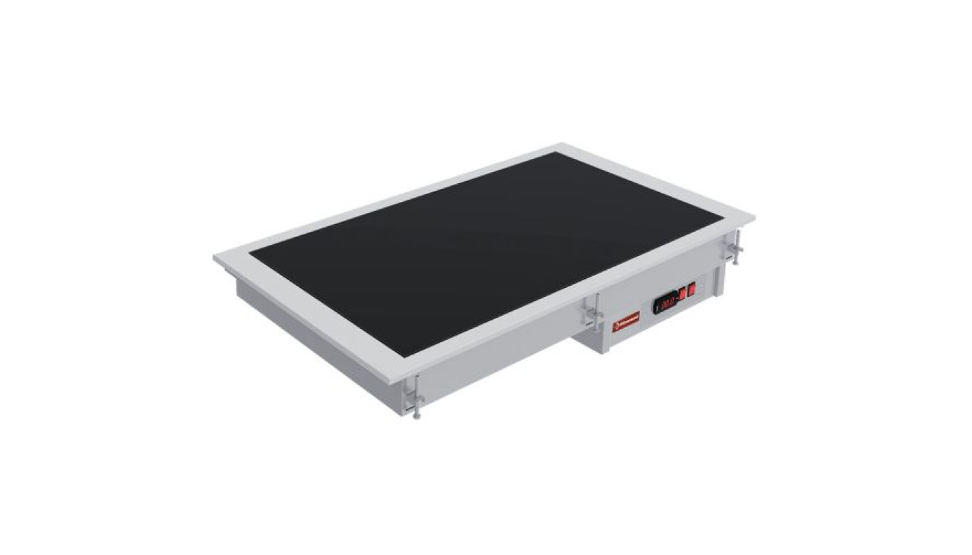 Diamond IN/VCX15-P Black Vitroceramic Element Hob, 1.8kW – Commercial Cooking Equipment