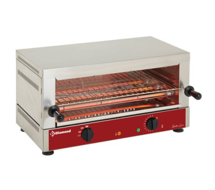 Diamond MS12/R-N Electric Toaster Salamander Grill, 1/1 GN – Commercial Cooking Equipment – Diamond