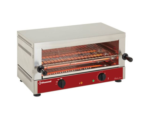 Diamond MS12/R-N Electric Toaster Salamander Grill, 1/1 GN – Commercial Cooking Equipment