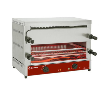 Diamond MD22/R-N Electric Toaster Salamander, 4kW – Commercial Cooking Equipment – Diamond