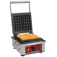 Diamond GB-3X5/N Electrical Waffle Iron, 2 Piece Capacity – Commercial Cooking Equipment